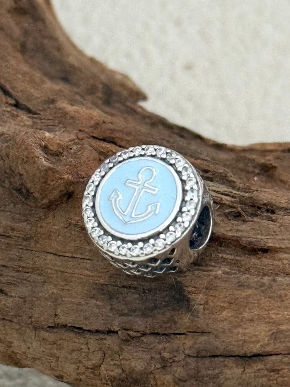 Pandora Boat Anchor "Home is Where the sea is" S925 Silver Jewelry